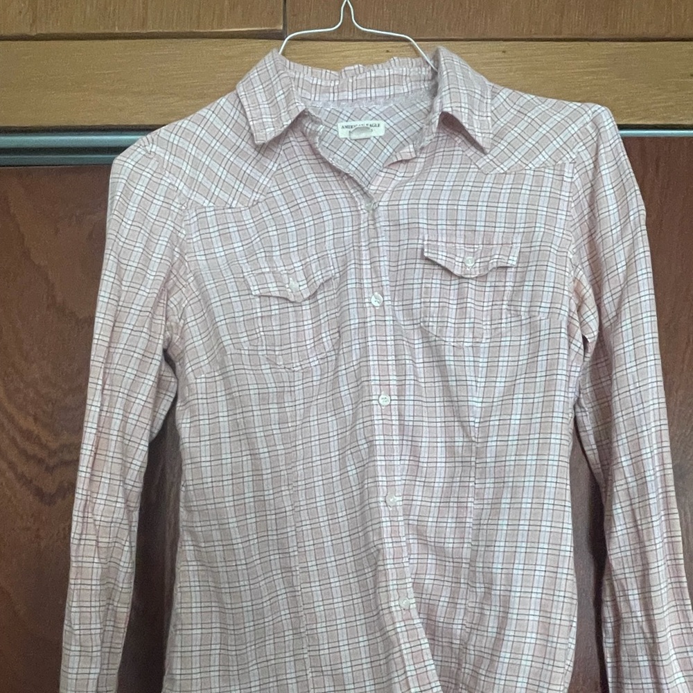 American Eagle Flannel shirt size 2